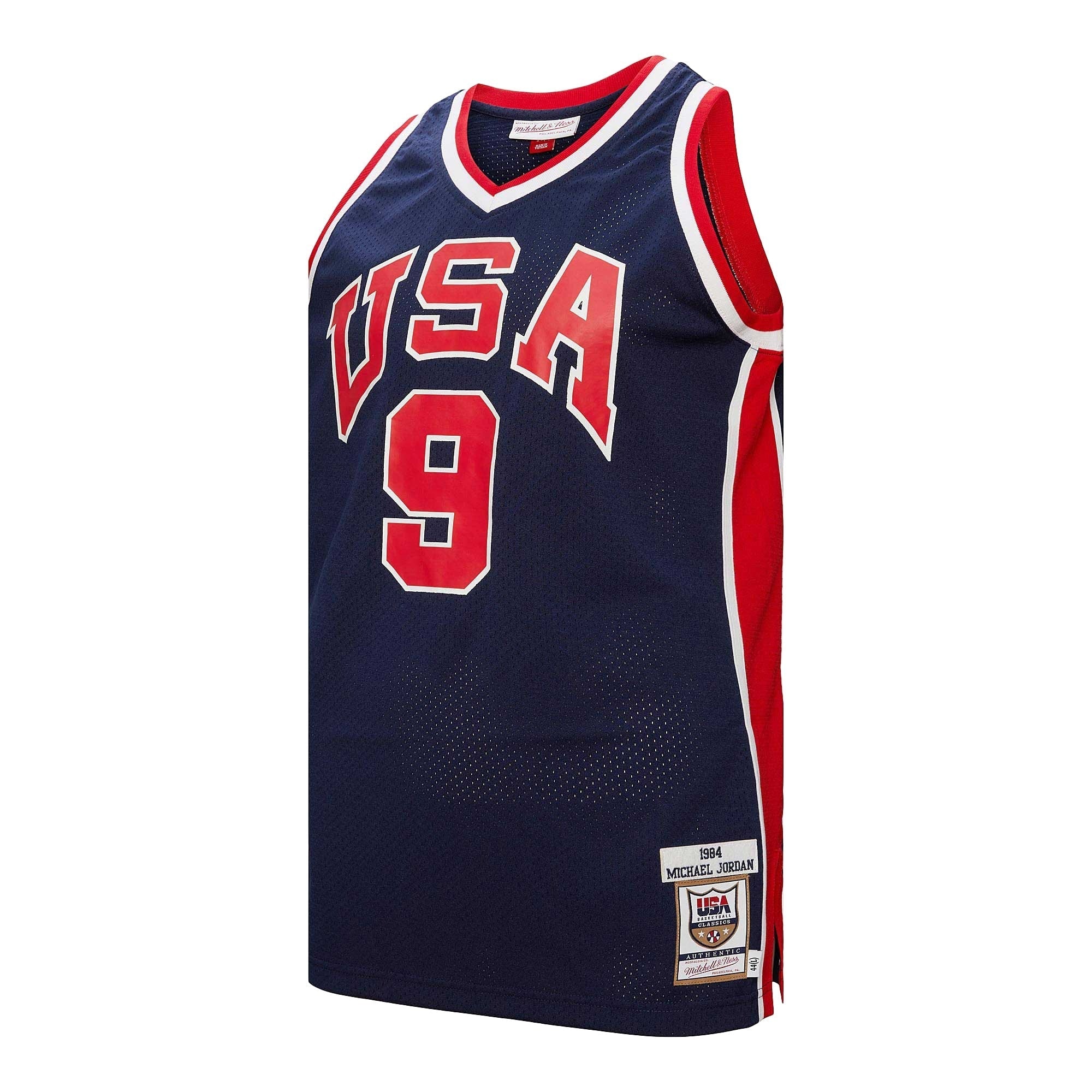 Mitchell & Ness Michael Jordan USA Basketball 1984 Authentic Jersey – Navy - Jersey Teams World