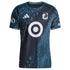Minnesota United FC // adidas Official 2026 The Decade Kit On-Field Patch Custom Jersey – Black - Jersey Teams World