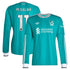 Mohamed Salah Liverpool Selfika 2025/26 Third Long Sleeve Player Jersey - Green