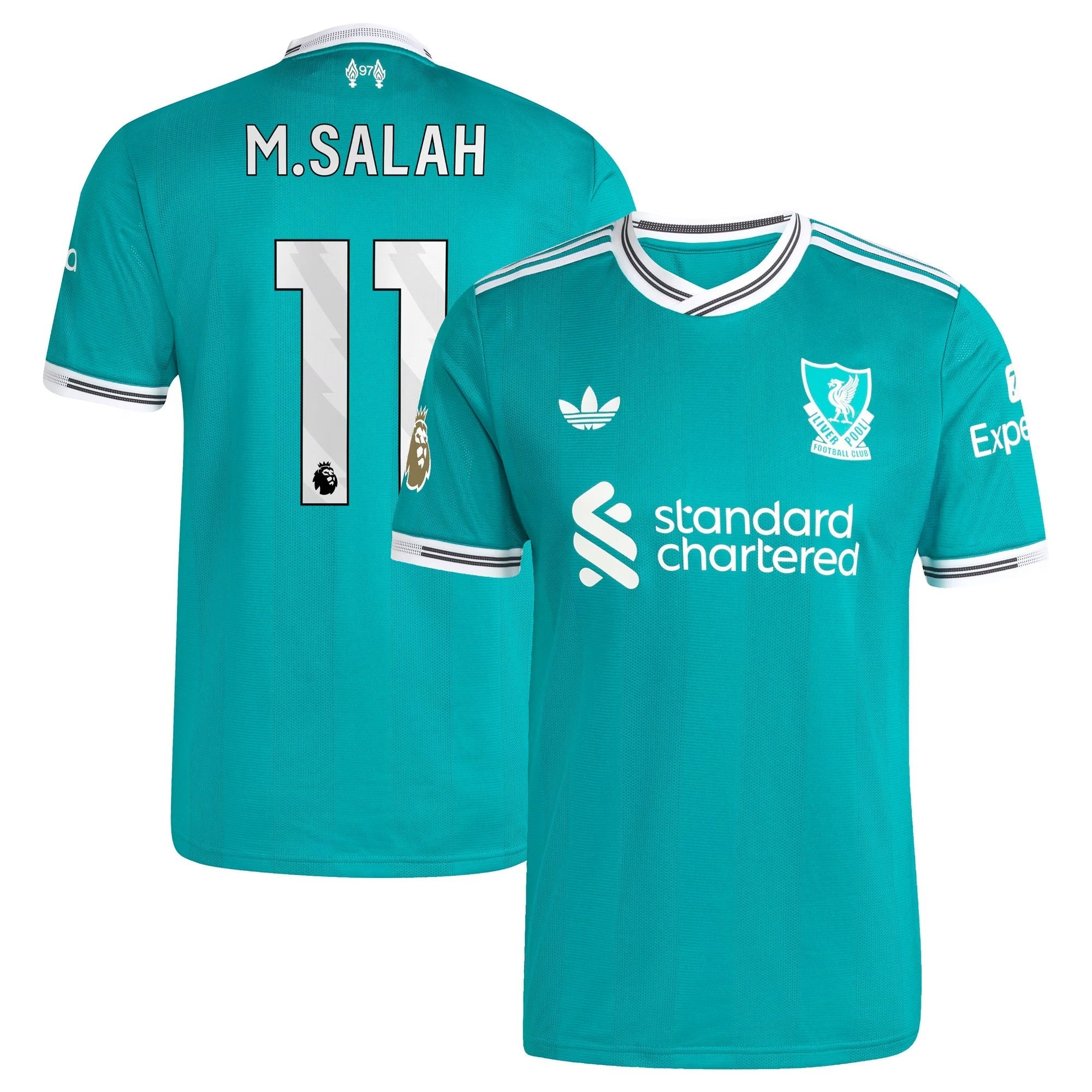 Mohamed Salah Liverpool Selfika 2025/26 Third Player Jersey - Green