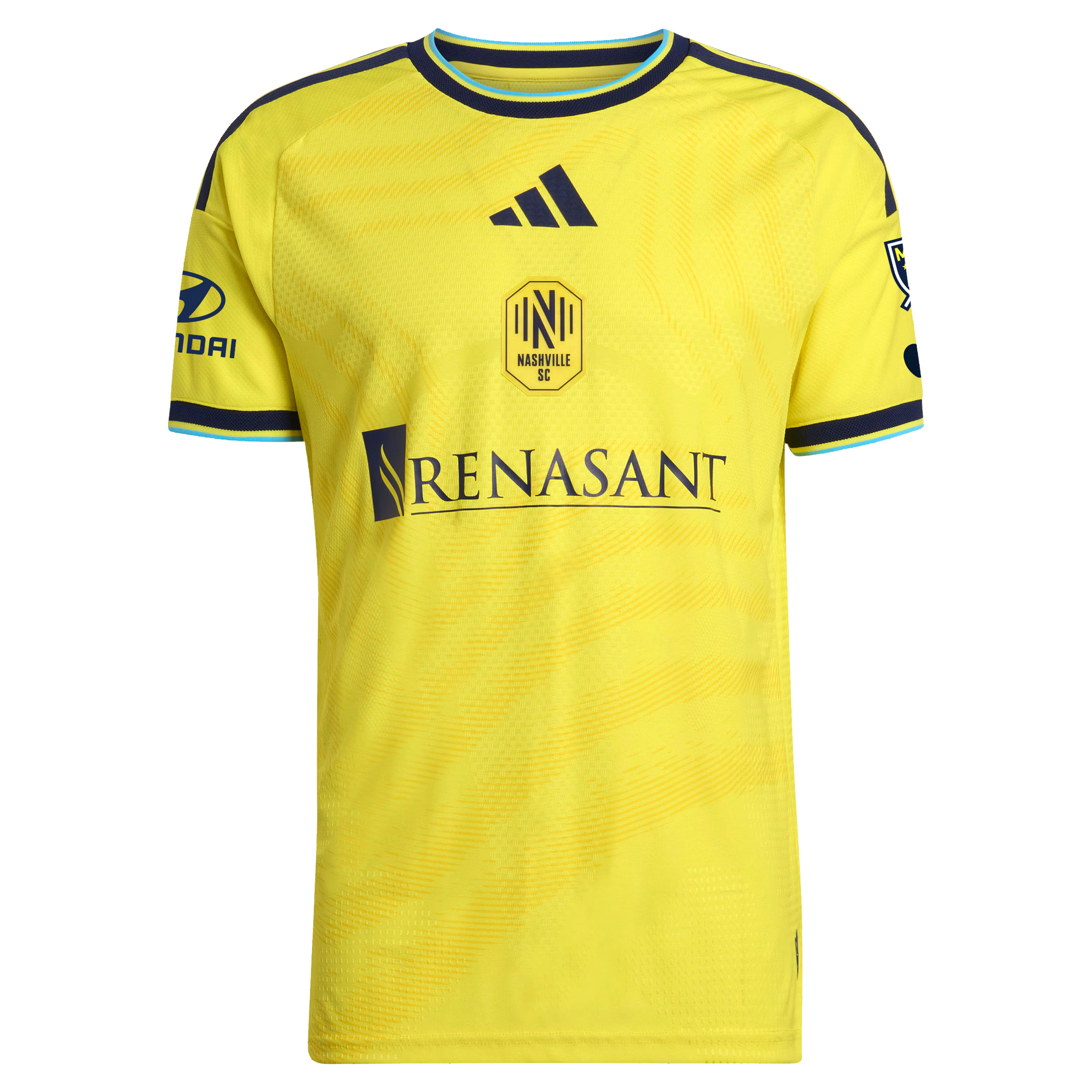 Nashville SC // Hany Mukhtar #10 Official 2026 The Reverb On-Field Patch Jersey – Yellow - Jersey Teams World