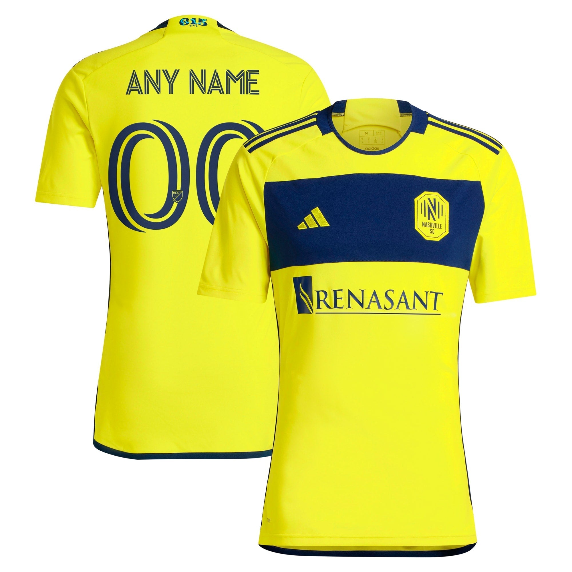 Nashville SC - 2024 The 615 Kit Custom Jersey - Yellow