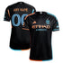 New York City FC adidas 2024 24/7 Kit Custom Jersey – Black - Jersey Teams World