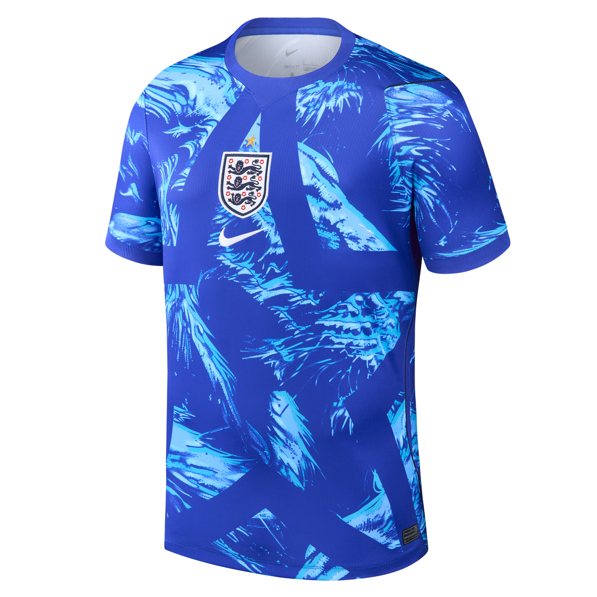 Nike England National Team 2026 Goalkeeper Stadium Jersey - Astronomy Blue/Black - Jersey Teams World