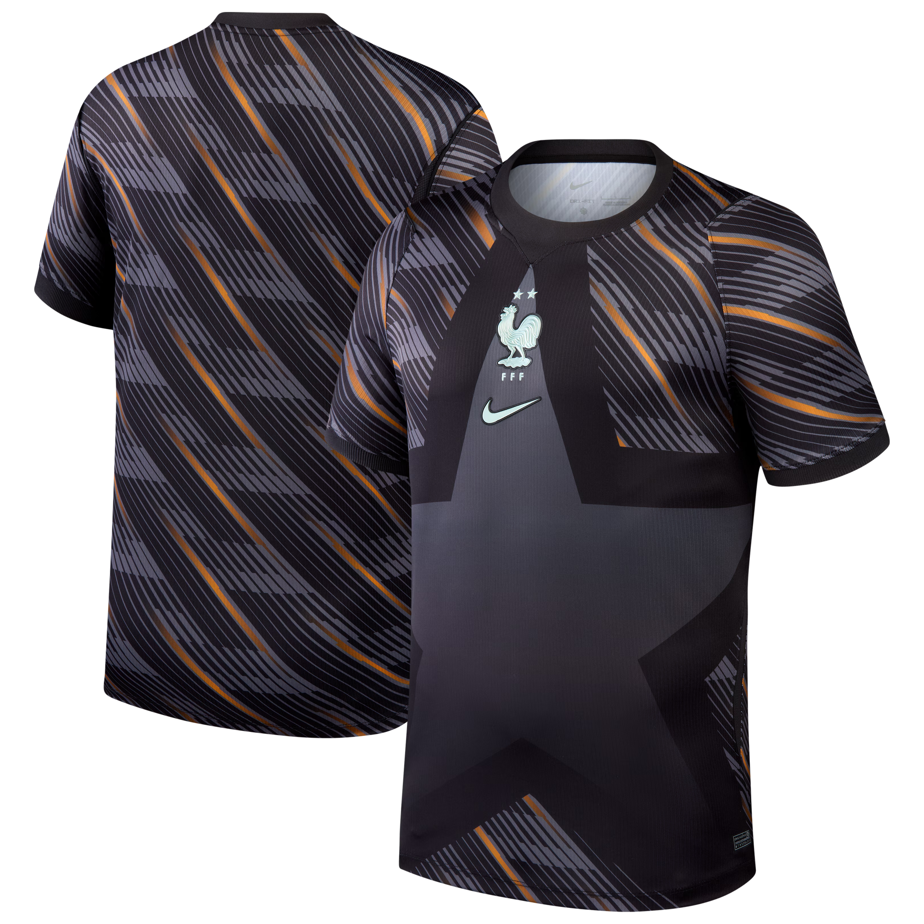 Nike France National Team 2026 Goalkeeper Stadium Jersey - Gray - Jersey Teams World