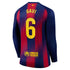 Selfika Gavi Barcelona 2025/26 Home Long Sleeve Jersey - Navy