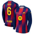 Selfika Gavi Barcelona 2025/26 Home Long Sleeve Jersey - Navy