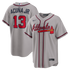 Selfika™ Ronald Acuña Jr. Atlanta Braves Alternate Edition Jersey Navy