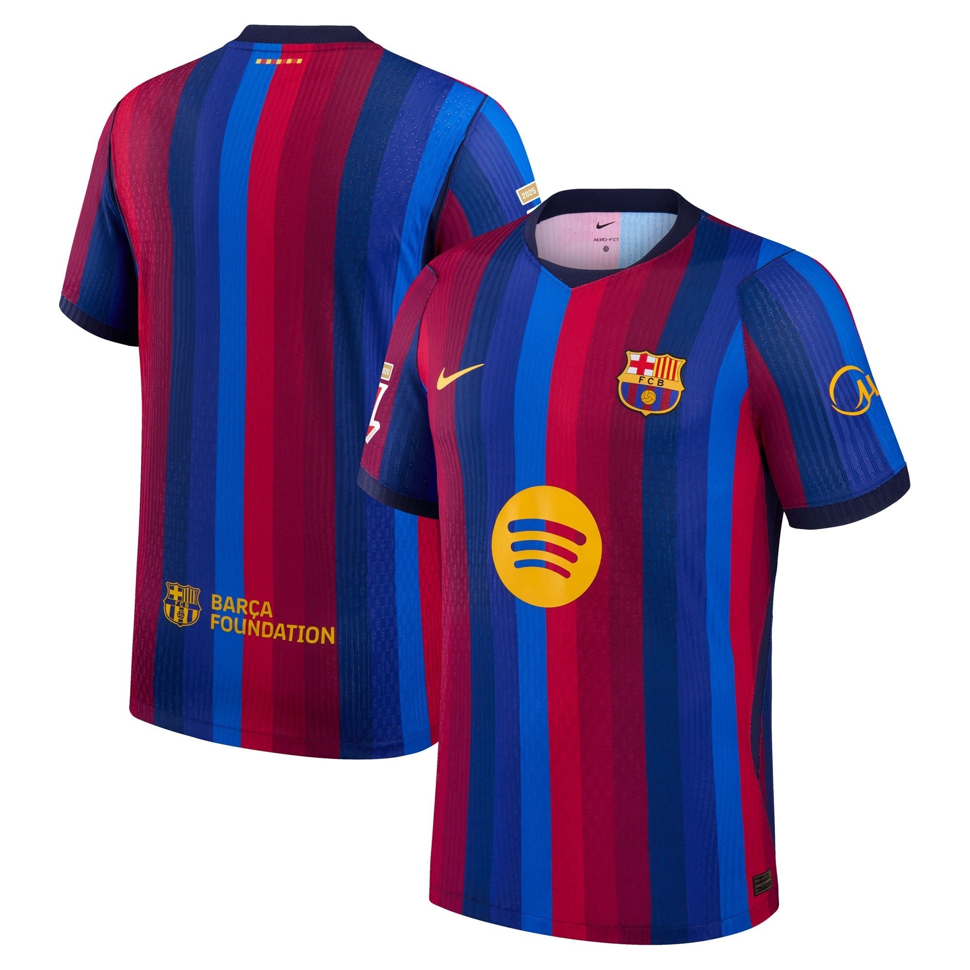Official Barcelona Nike 2026/27 Home Match Replica Patch Jersey - Red & Blue Soccer Fan Gear - Jersey Teams World
