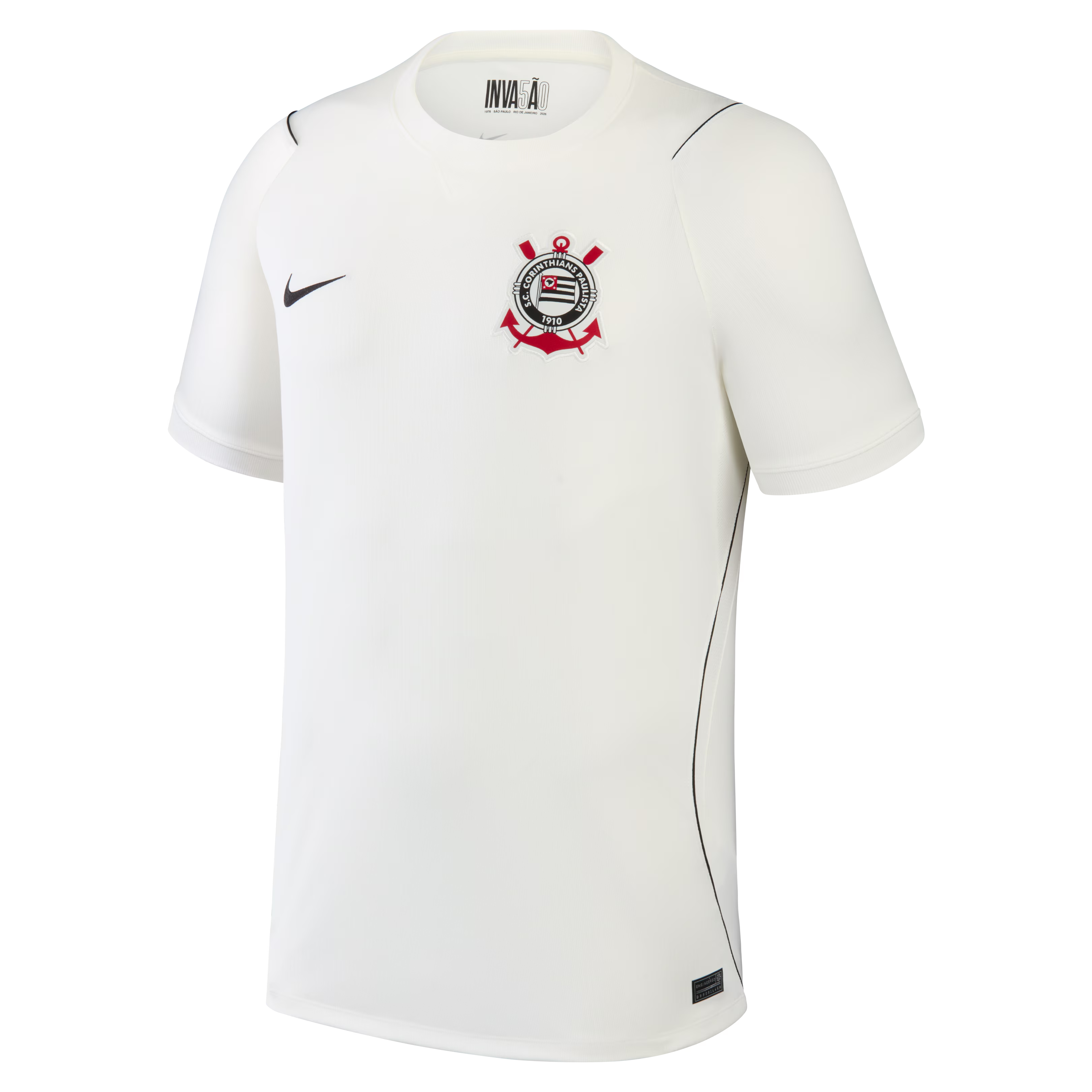 Official Corinthians Nike 2026 Home Stadium Replica Jersey - White - Jersey Teams World