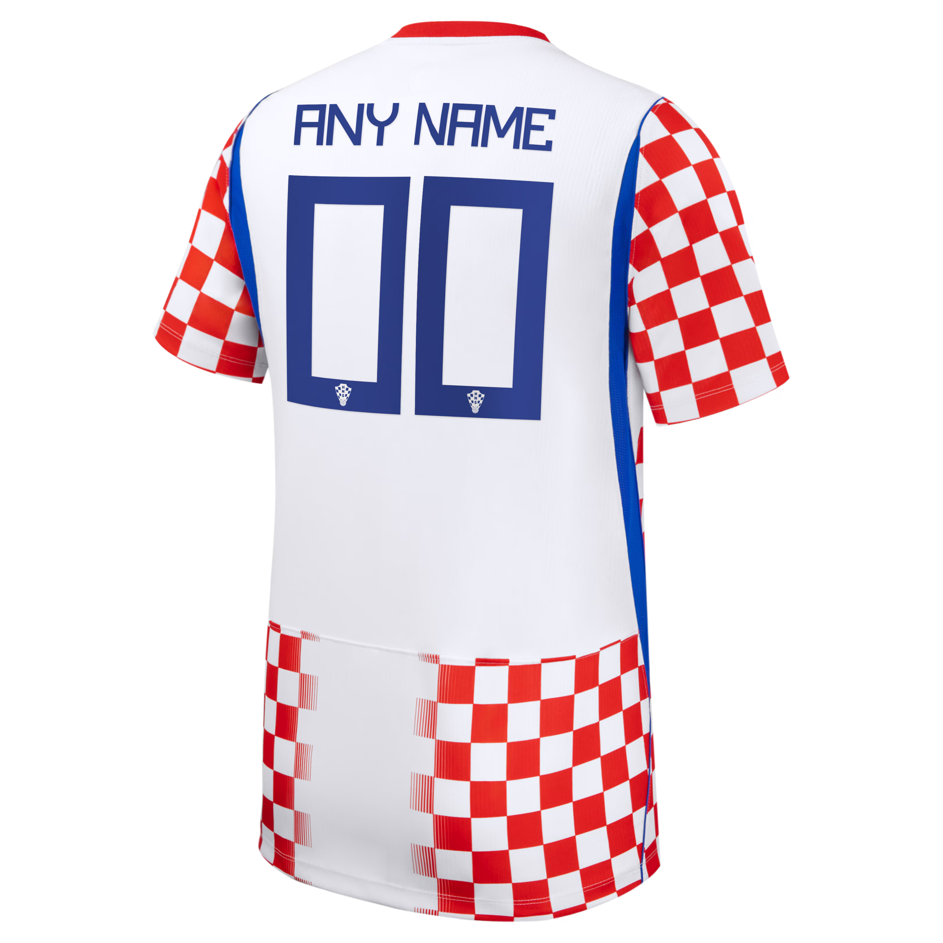 Official Croatia National Team Nike 2026 Home Stadium Replica Custom Jersey - White - Jersey Teams World
