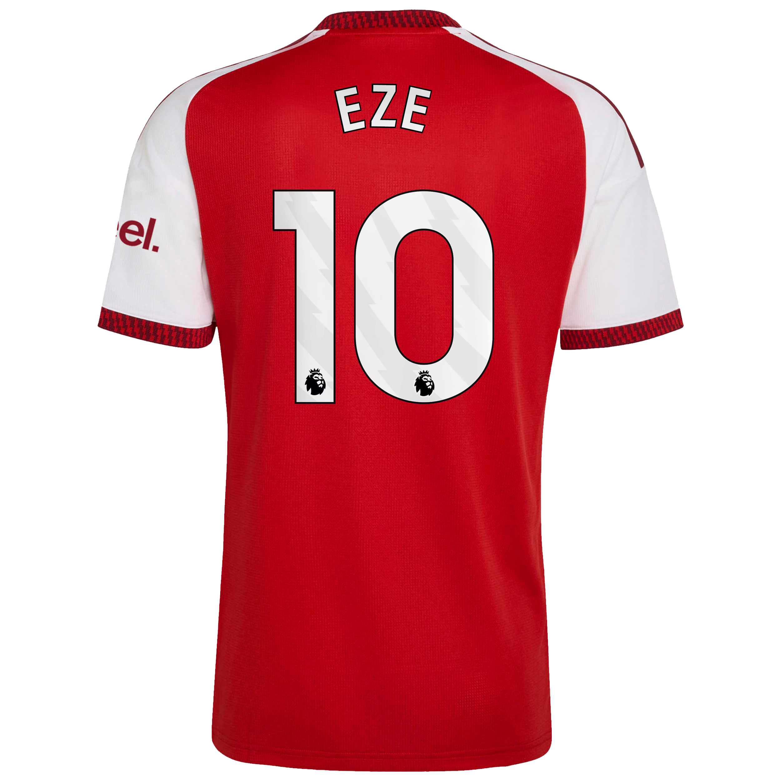 Official Eberechi Eze Arsenal adidas 2026/27 Home Replica Jersey - Red Soccer Gear