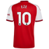 Official Eberechi Eze Arsenal adidas 2026/27 Home Replica Jersey - Red Soccer Gear
