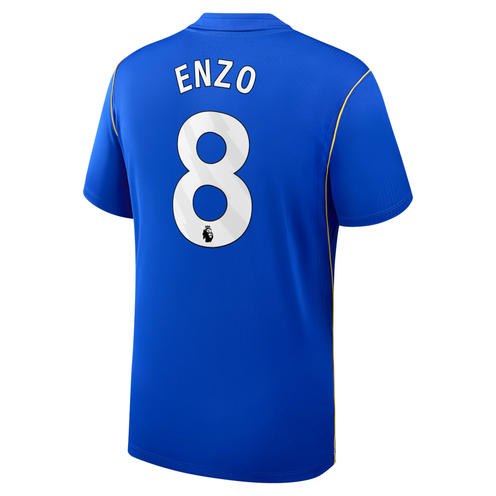 Official Enzo Fernández Chelsea Nike 2026/27 Home Stadium Replica Jersey - Blue Playmaker Soccer Gear