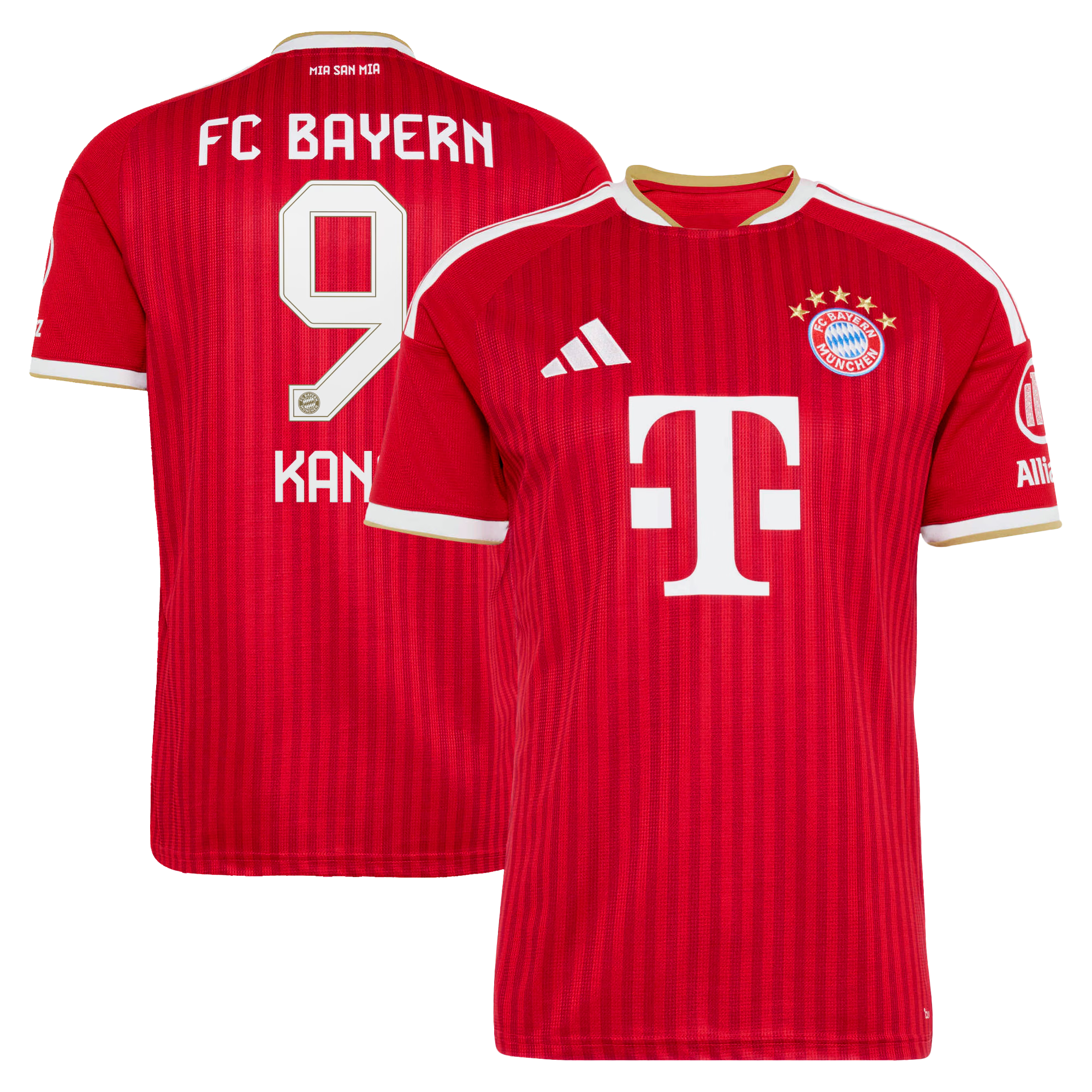 Official Harry Kane Bayern Munich adidas 2026/27 Home Replica Jersey - Red - Jersey Teams World