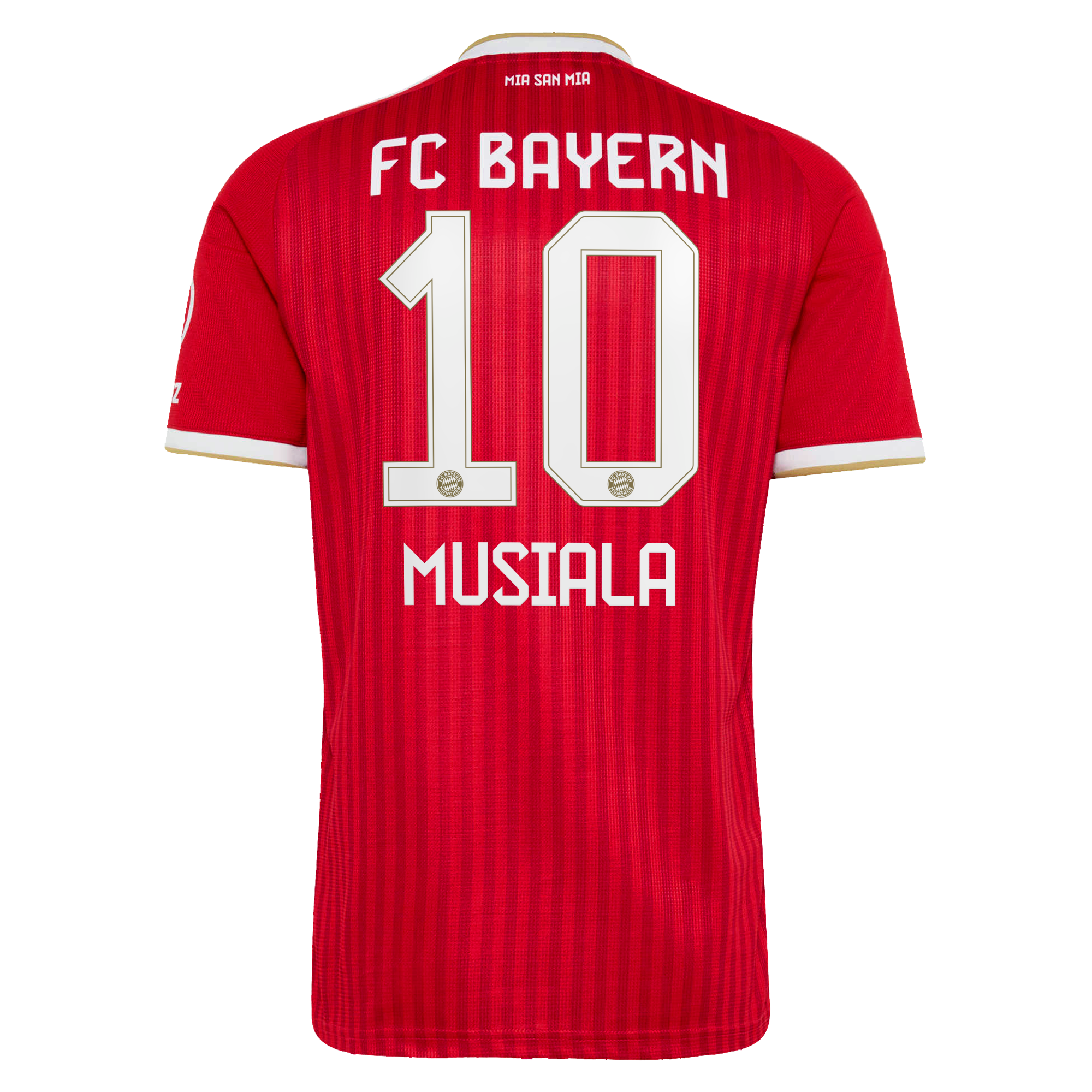 Official Jamal Musiala Bayern Munich adidas 2026/27 Home Replica Jersey - Red - Jersey Teams World