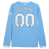 Official Manchester City Puma 2026/27 Home Replica Long Sleeve Custom Jersey - Light Blue - Jersey Teams World