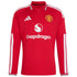 Official Manchester United adidas 2026/27 Home Replica Long Sleeve Custom Jersey - Red - Jersey Teams World