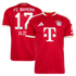 Official Michael Olise Bayern Munich adidas 2026/27 Home Replica Jersey - Red - Jersey Teams World