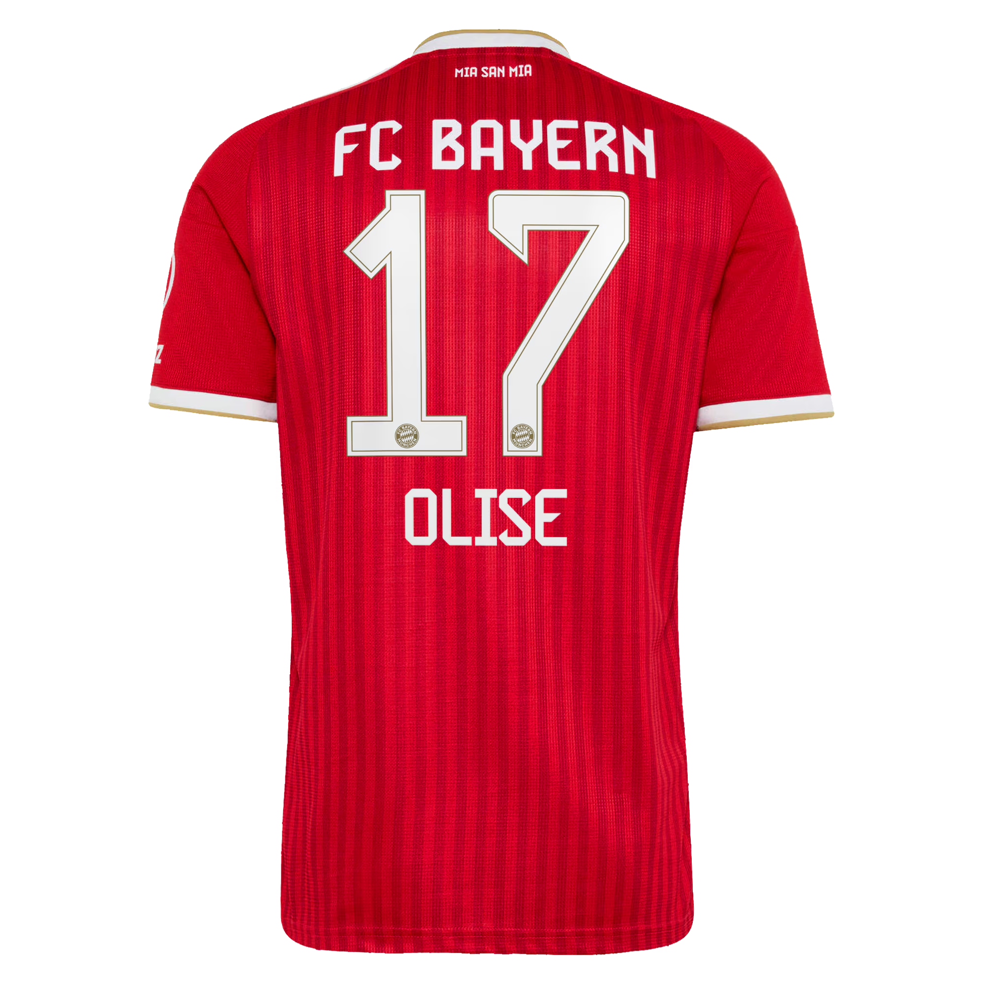 Official Michael Olise Bayern Munich adidas 2026/27 Home Replica Jersey - Red - Jersey Teams World