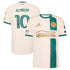 Official Miguel Almirón Atlanta United FC adidas 2026 Spirit of '96 Match Jersey – Secondary Tan - Jersey Teams World