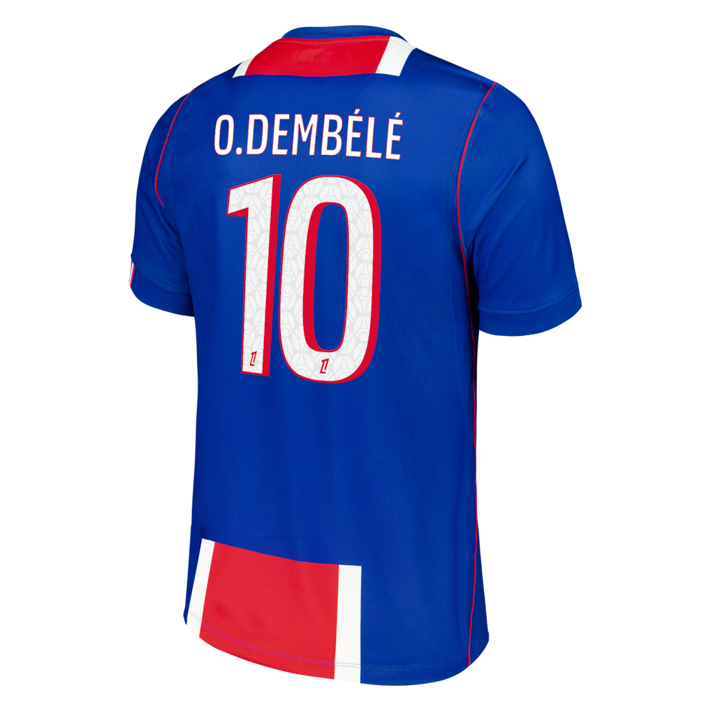 Official Ousmane Dembélé Paris Saint-Germain Nike 2026/27 Home Stadium Replica Jersey - Blue - Jersey Teams World
