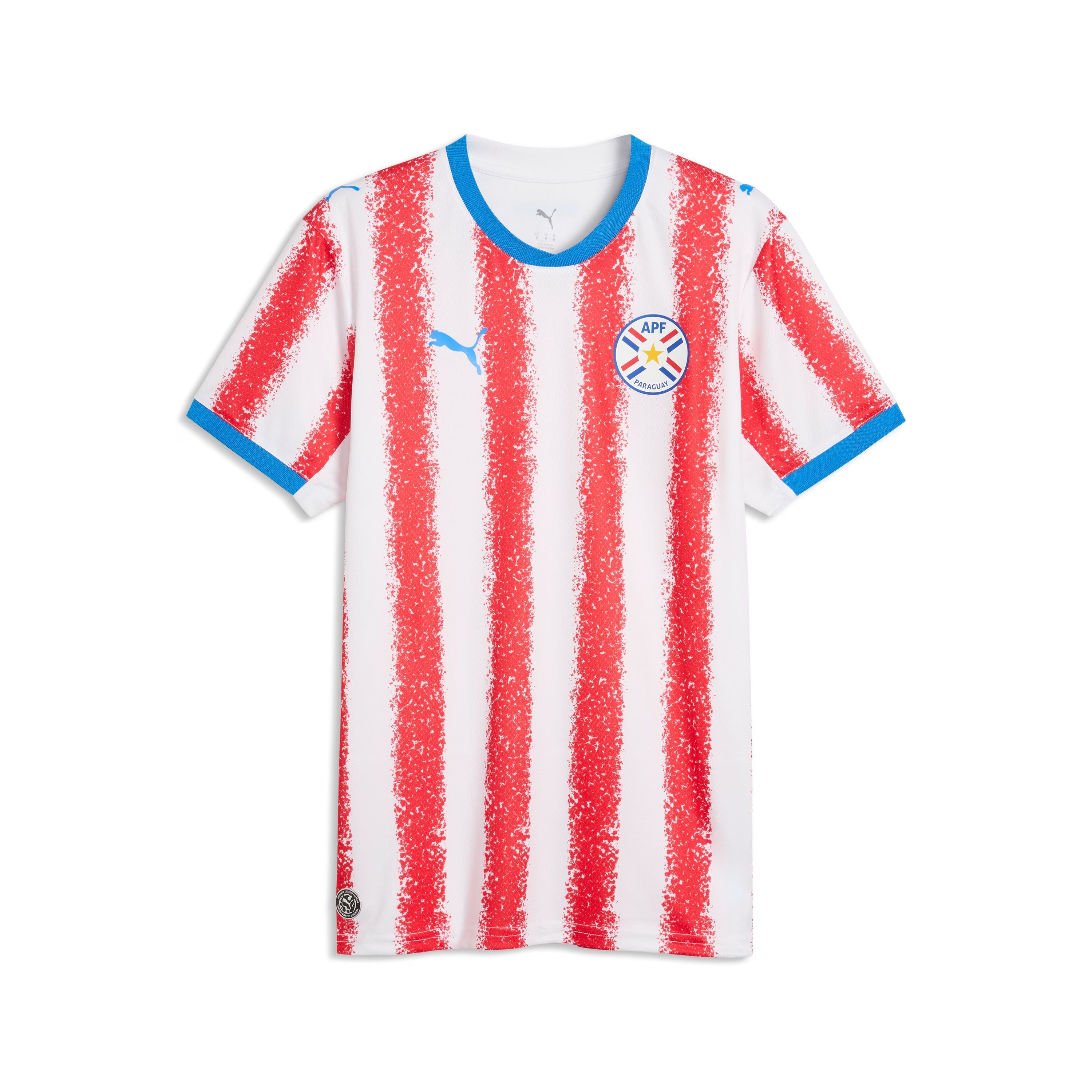Official Paraguay National Team Puma 2026 Home Replica Jersey - White - Jersey Teams World