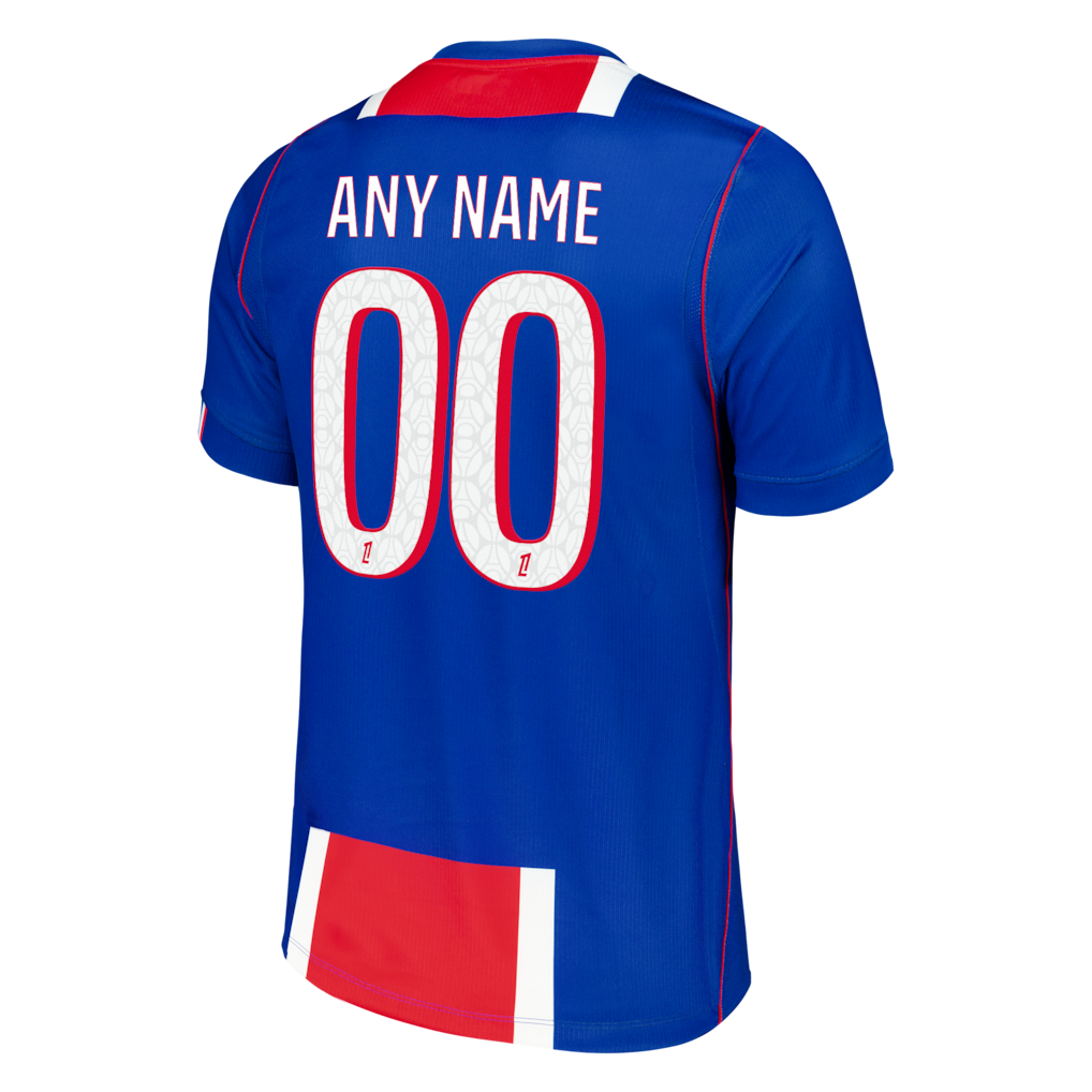 Official Paris Saint-Germain Nike 2026/27 Home Stadium Replica Custom Jersey - Blue - Jersey Teams World