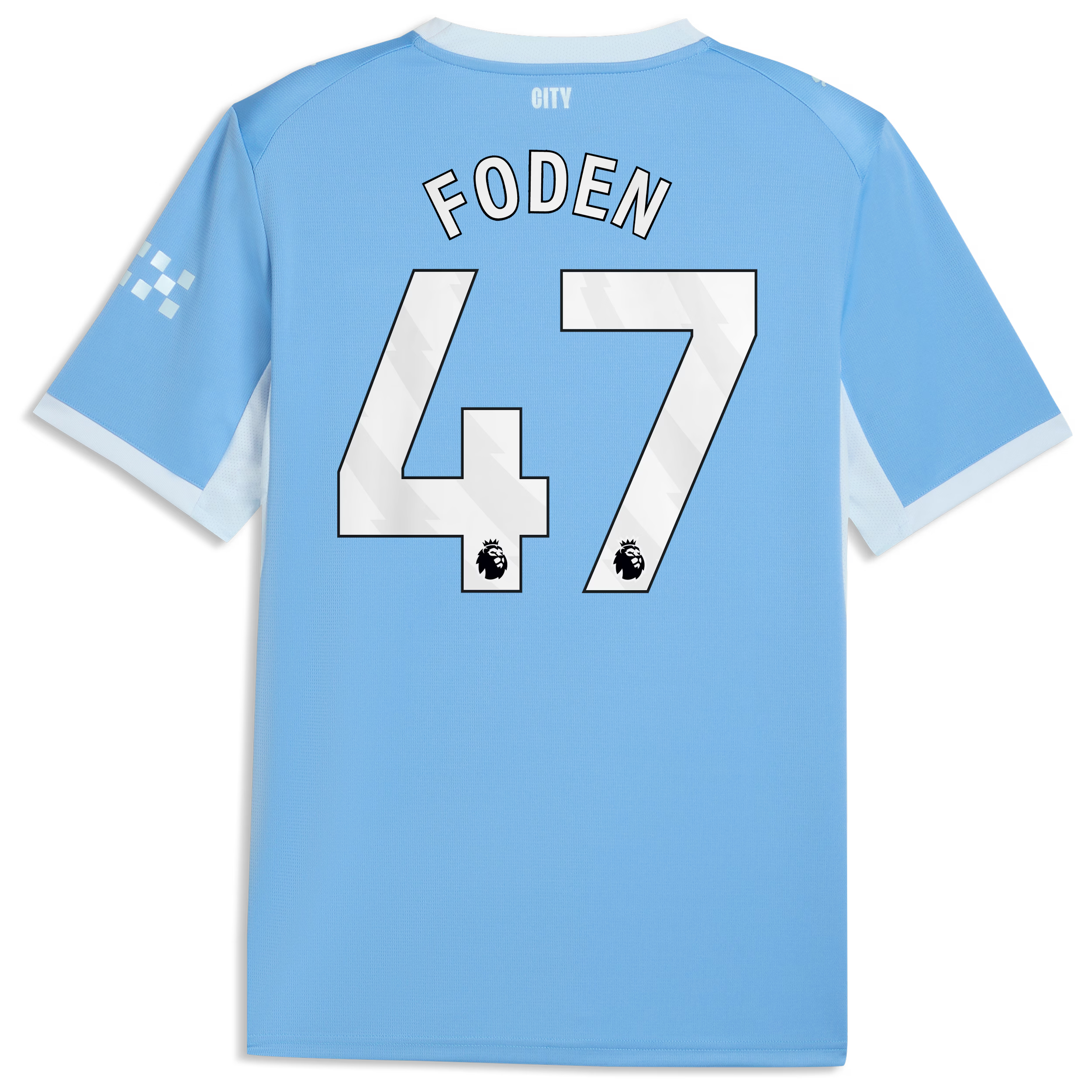Official Phil Foden Manchester City Puma 2026/27 Home Replica Jersey - Light Blue - Jersey Teams World