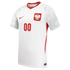 Official Poland National Team Nike 2026 Home Stadium Replica Custom Jersey - White - Jersey Teams World