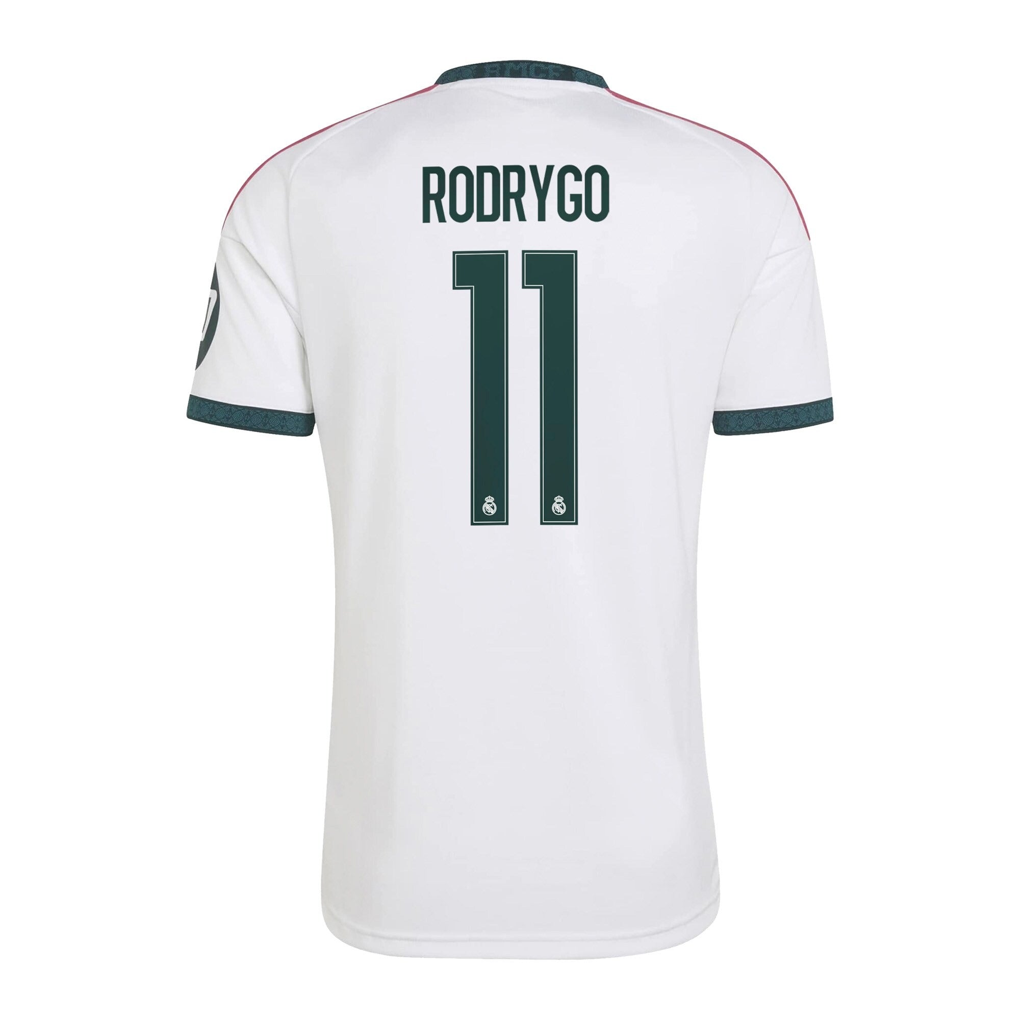 Official Rodrygo Real Madrid adidas 2026/27 Home Replica Jersey - White - Jersey Teams World