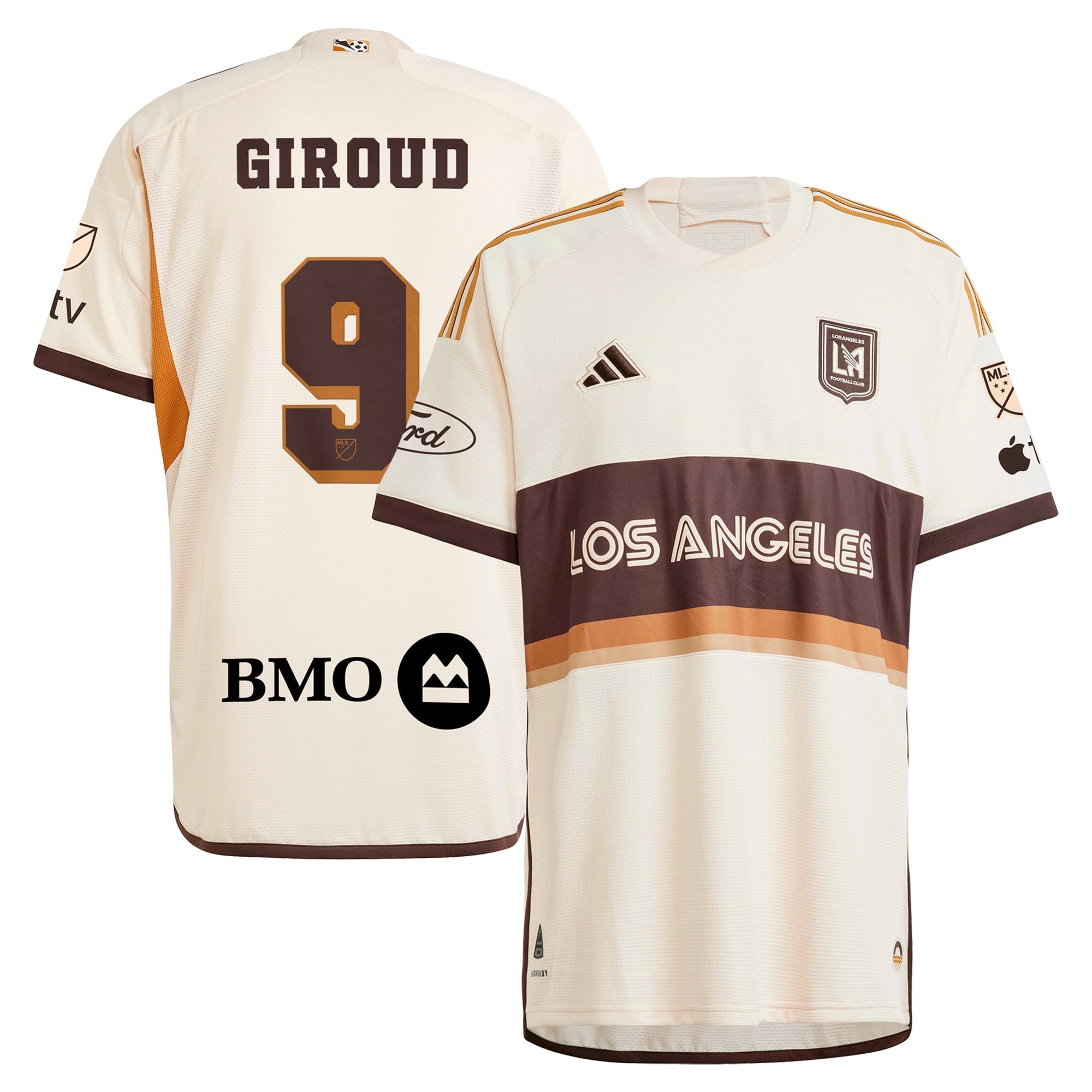 Olivier Giroud LAFC - 2024 Archive Jersey - Tan
