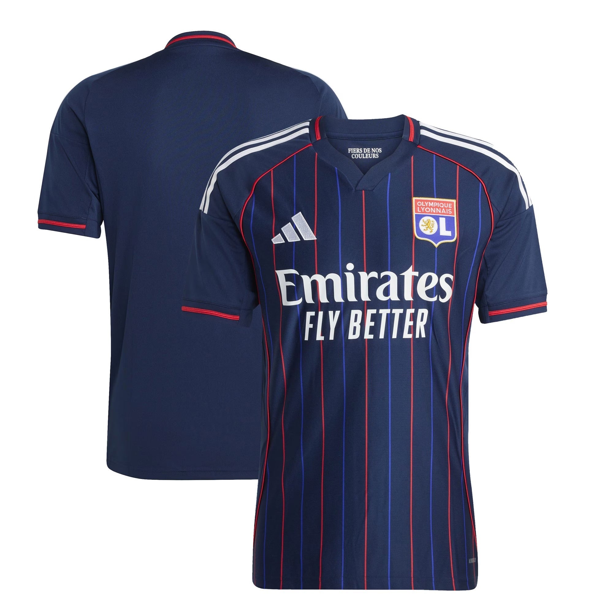 Olympique Lyonnais Selfika 2025/26 Away Custom Jersey - Blue