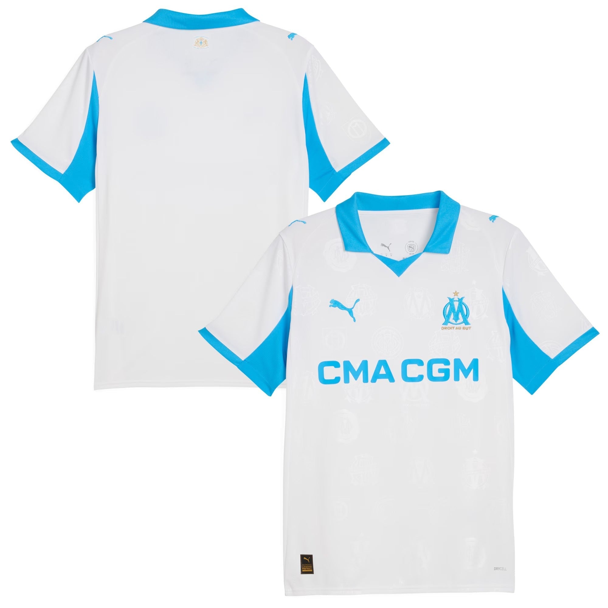 Olympique Marseille Selfika 2025/26 Custom Home Jersey - White