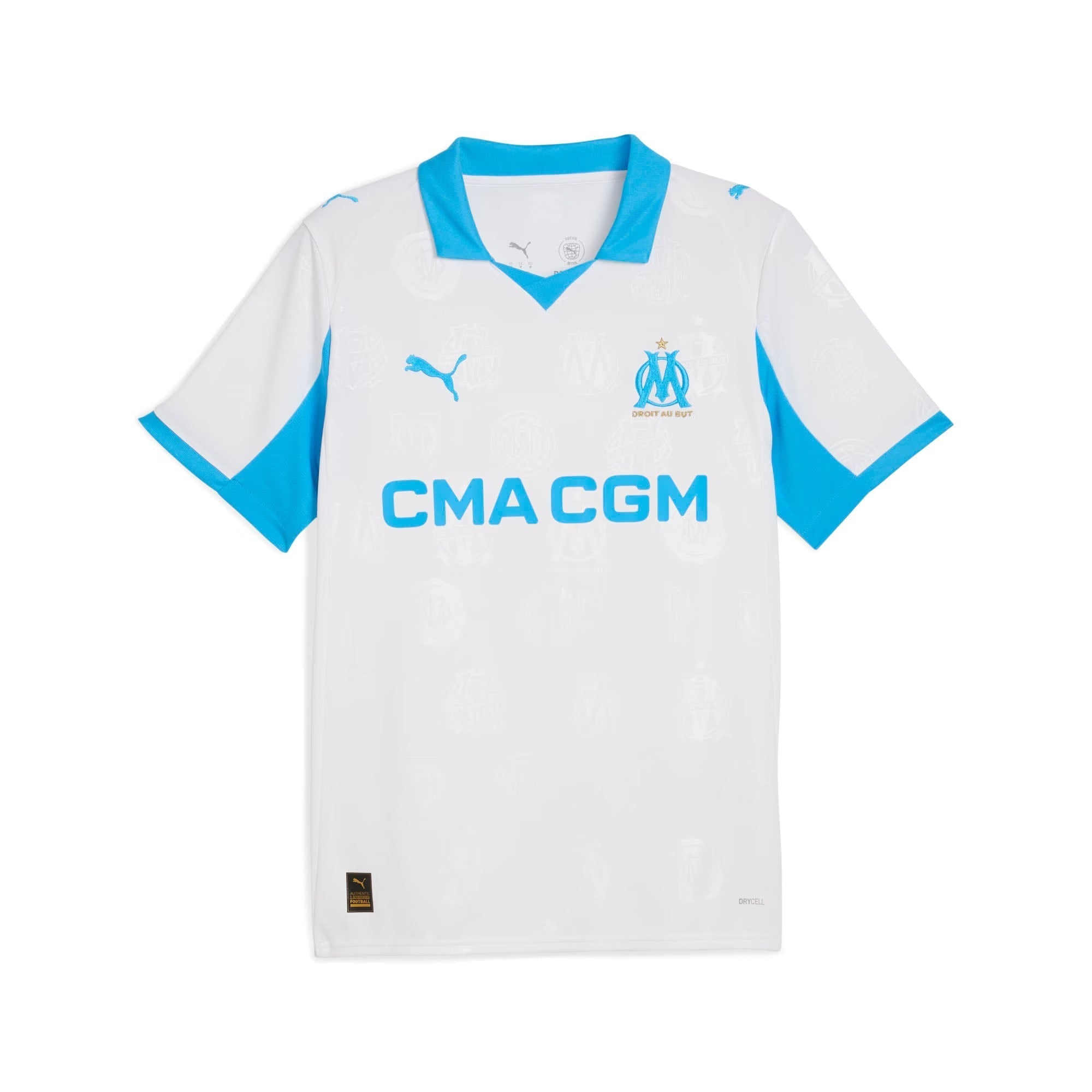 Olympique Marseille Selfika 2025/26 Custom Home Jersey - White