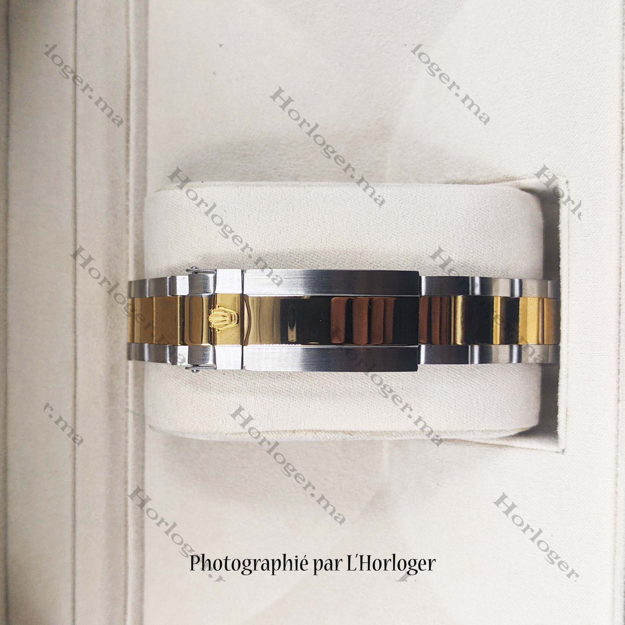 Selfika™ Men's Daytona Cosmograph Champagne Dial Watch 1.6 in