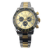 Selfika™ Men's Daytona Cosmograph Champagne Dial Watch 1.6 in