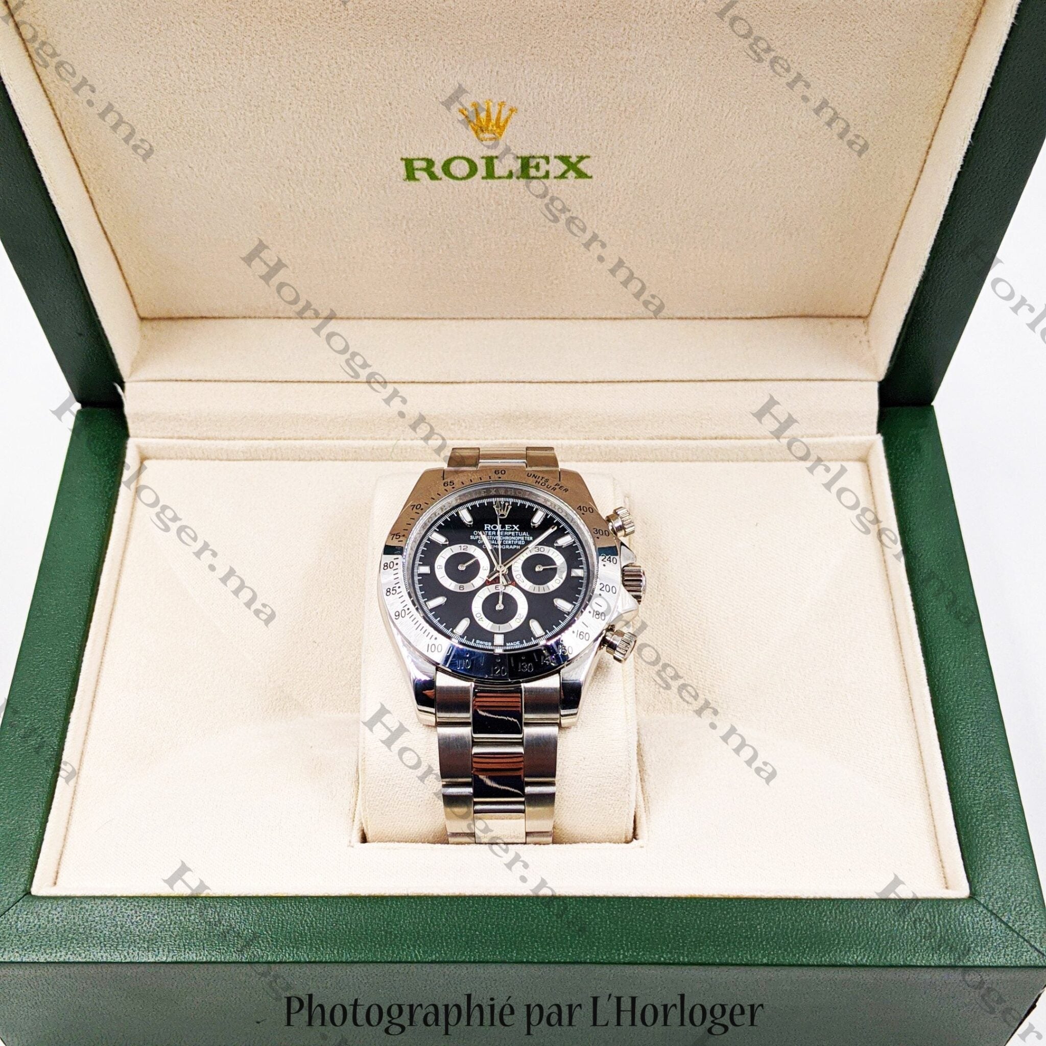 Selfika™ Men's Daytona Automatic Watch 1.6 in