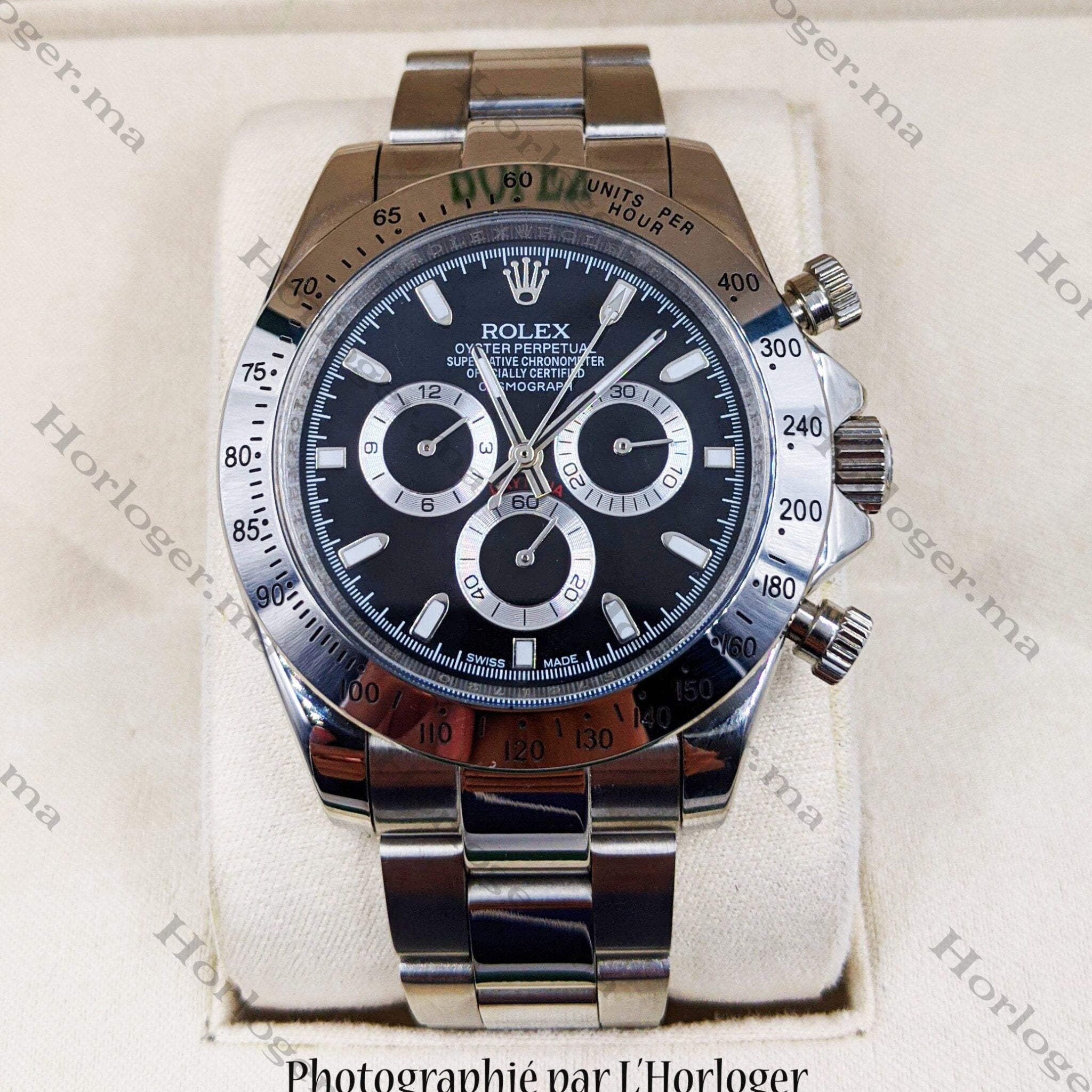 Selfika™ Men's Daytona Automatic Watch 1.6 in