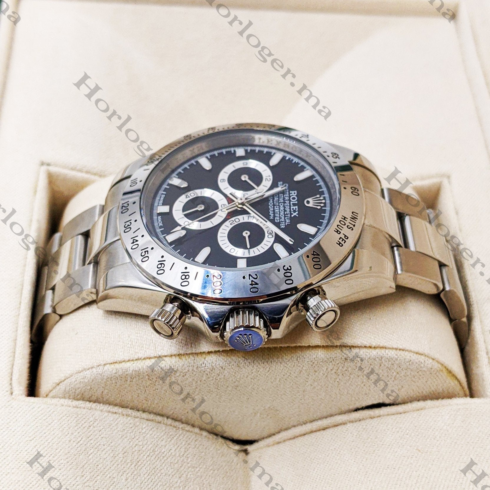 Selfika™ Men's Daytona Automatic Watch 1.6 in