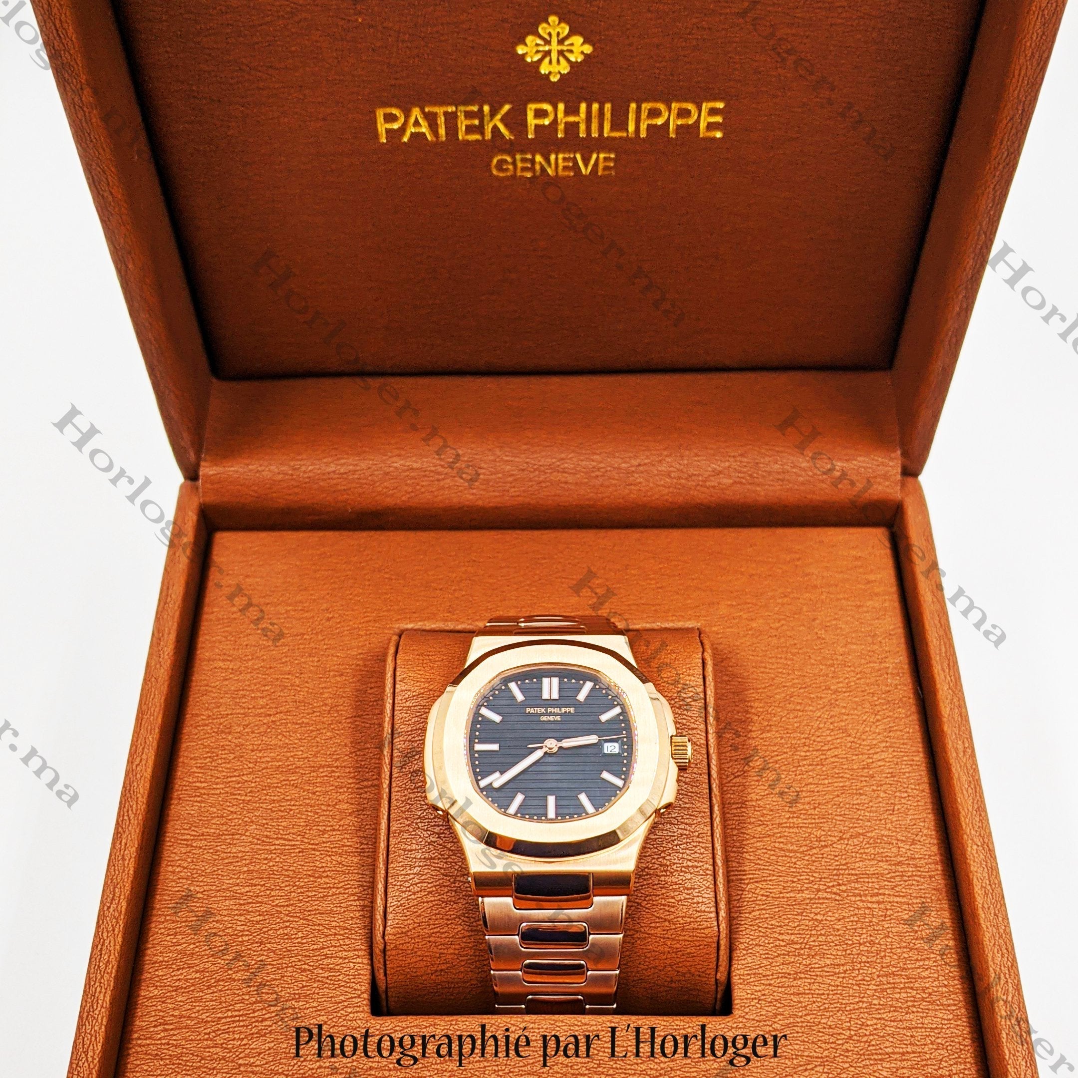 Selfika™ Men's Automatic Watch 1.6" Rose Gold Black Dial A384EAP