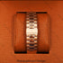 Selfika™ Men's Automatic Watch 1.6" Rose Gold Black Dial A384EAP
