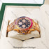 Selfika™ Daytona Rose Gold Rainbow Diamond Watch