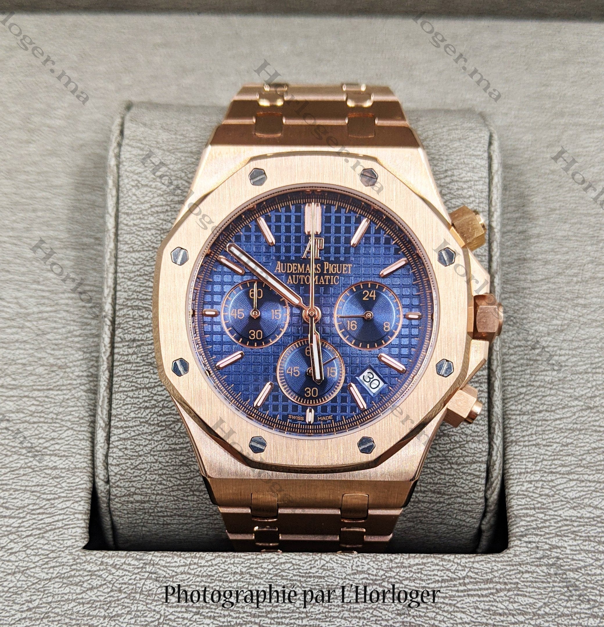 Selfika™ Men's Royal Oak Chronograph 1.65 in Watch AF 1998