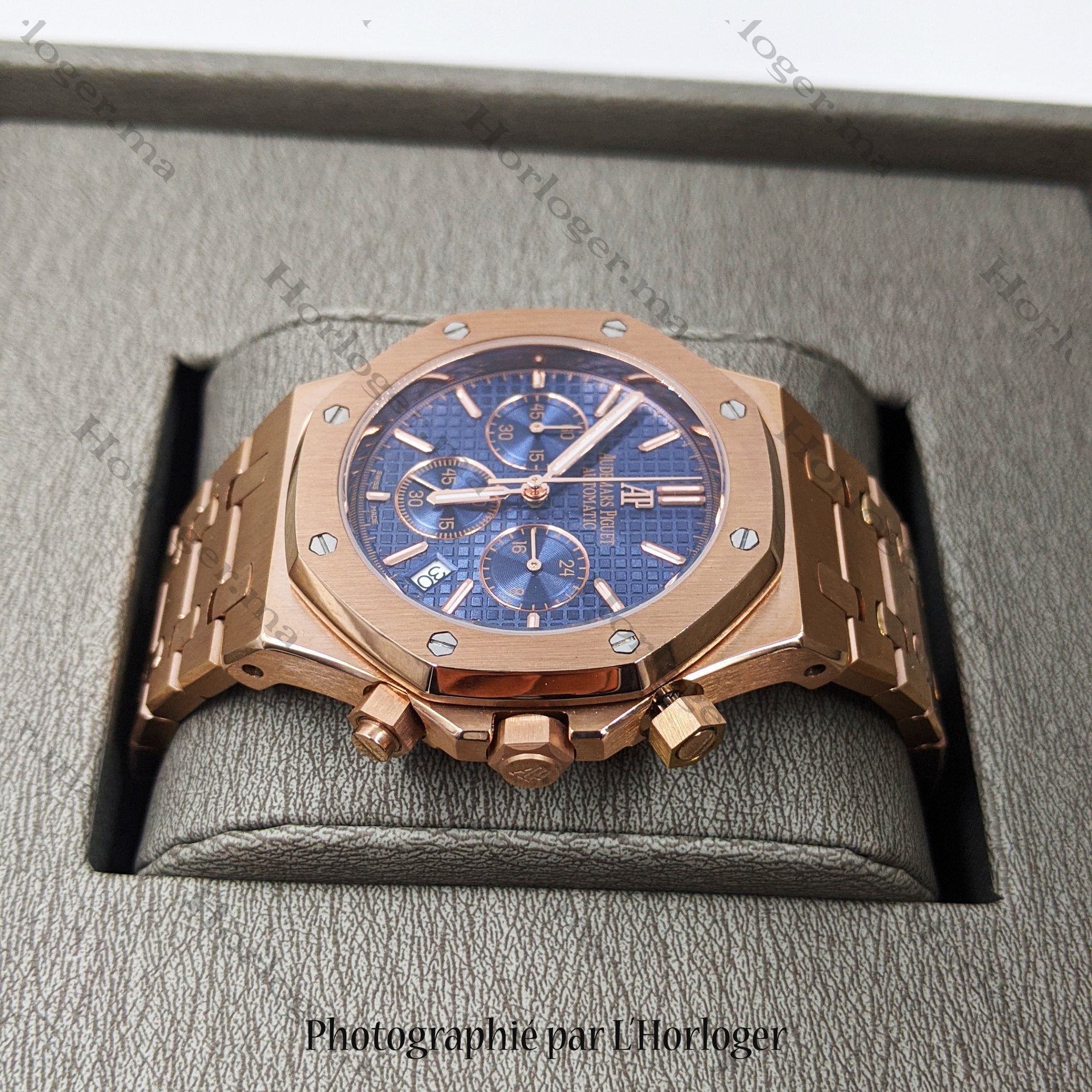 Selfika™ Men's Royal Oak Chronograph 1.65 in Watch AF 1998