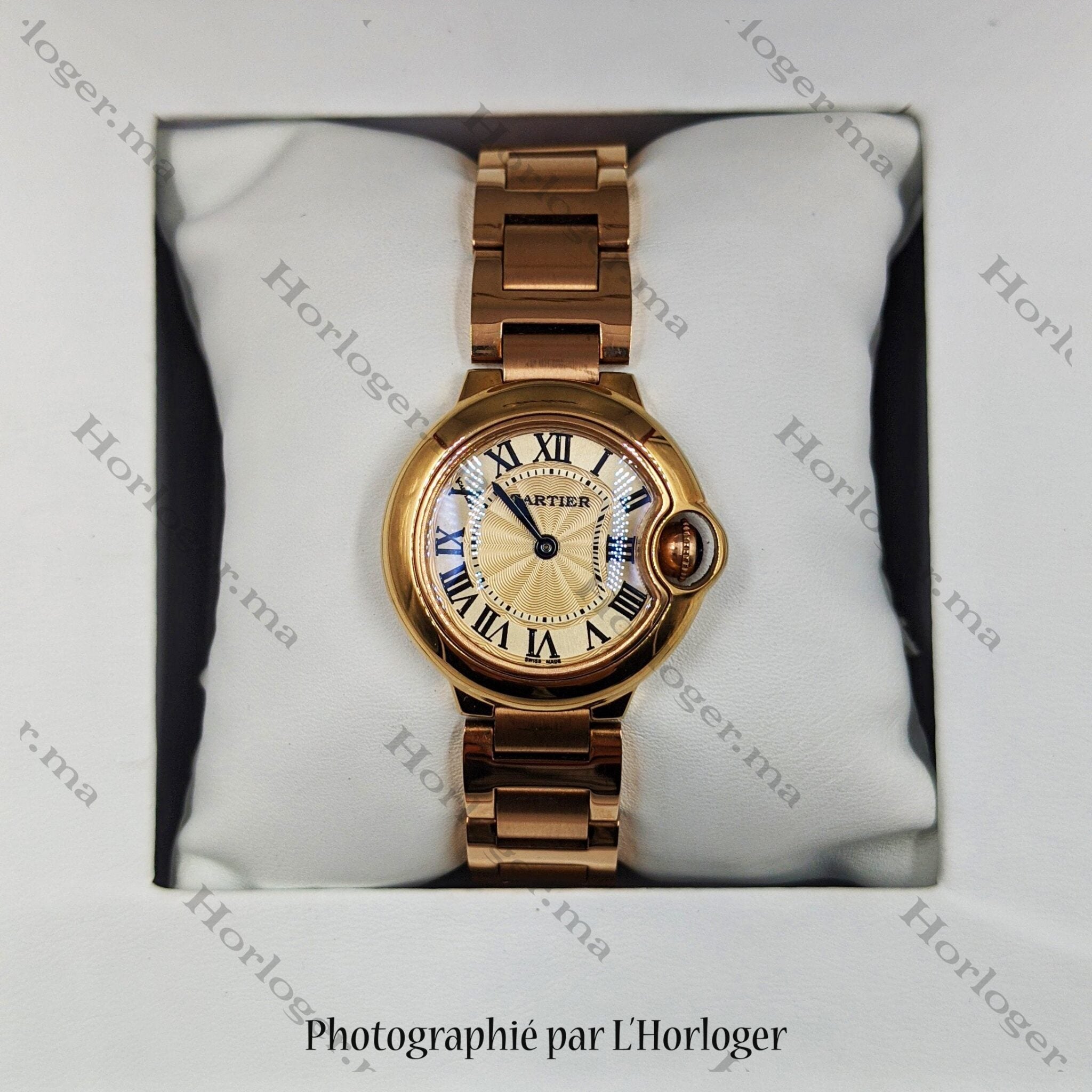 Selfika™ Women's Ballon Bleu 1.3 in. Watch W6920046