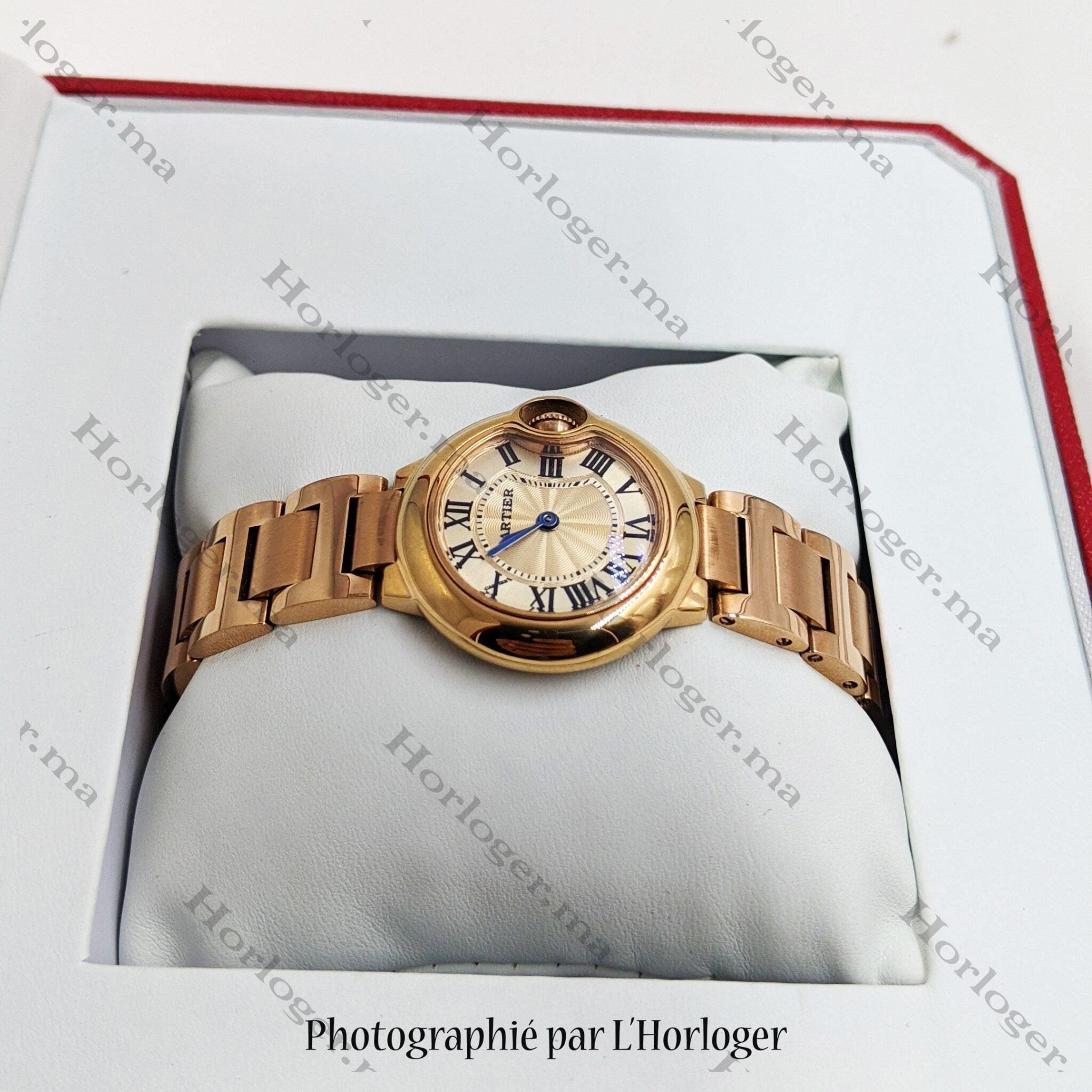 Selfika™ Women's Ballon Bleu 1.3 in. Watch W6920046