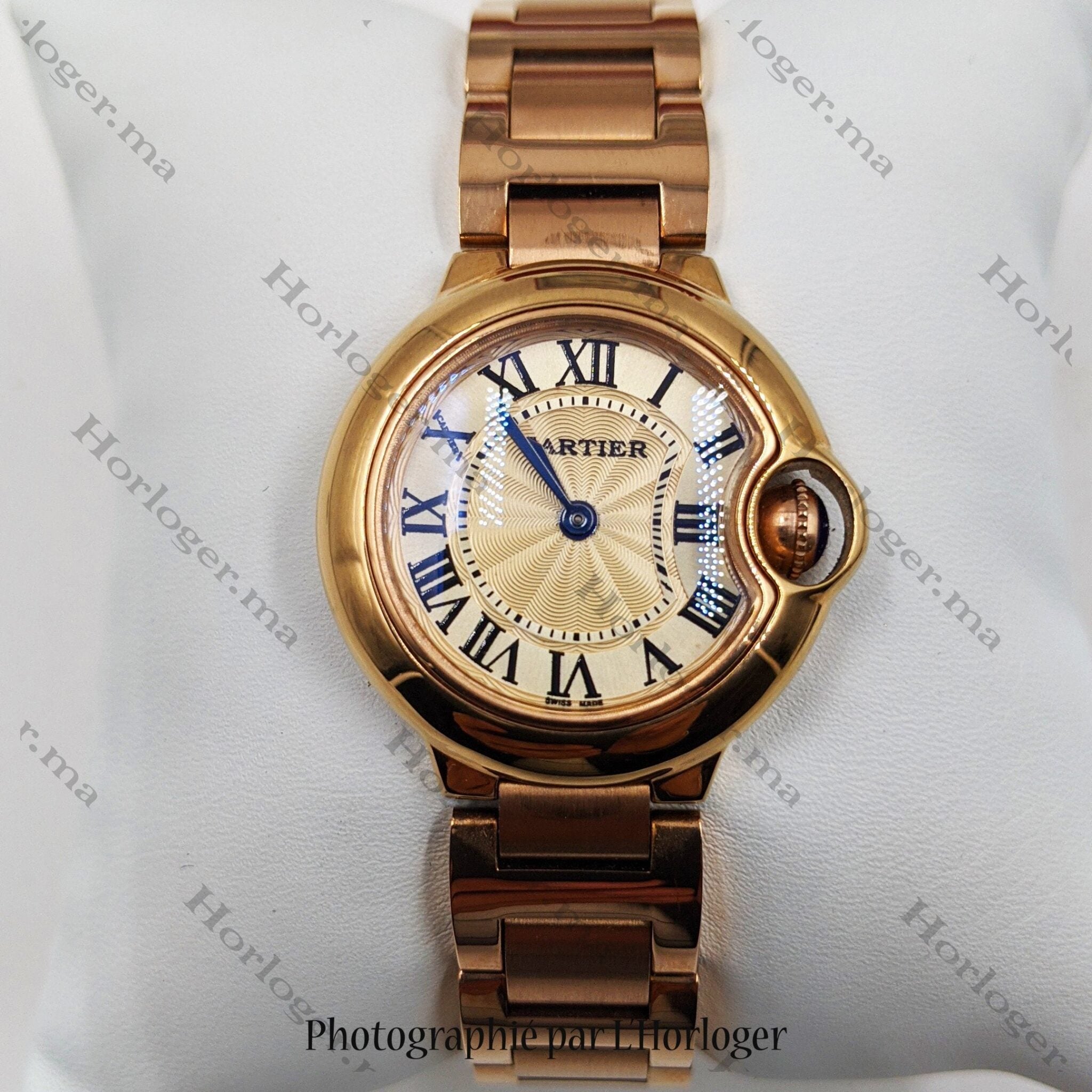 Selfika™ Women's Ballon Bleu 1.3 in. Watch W6920046