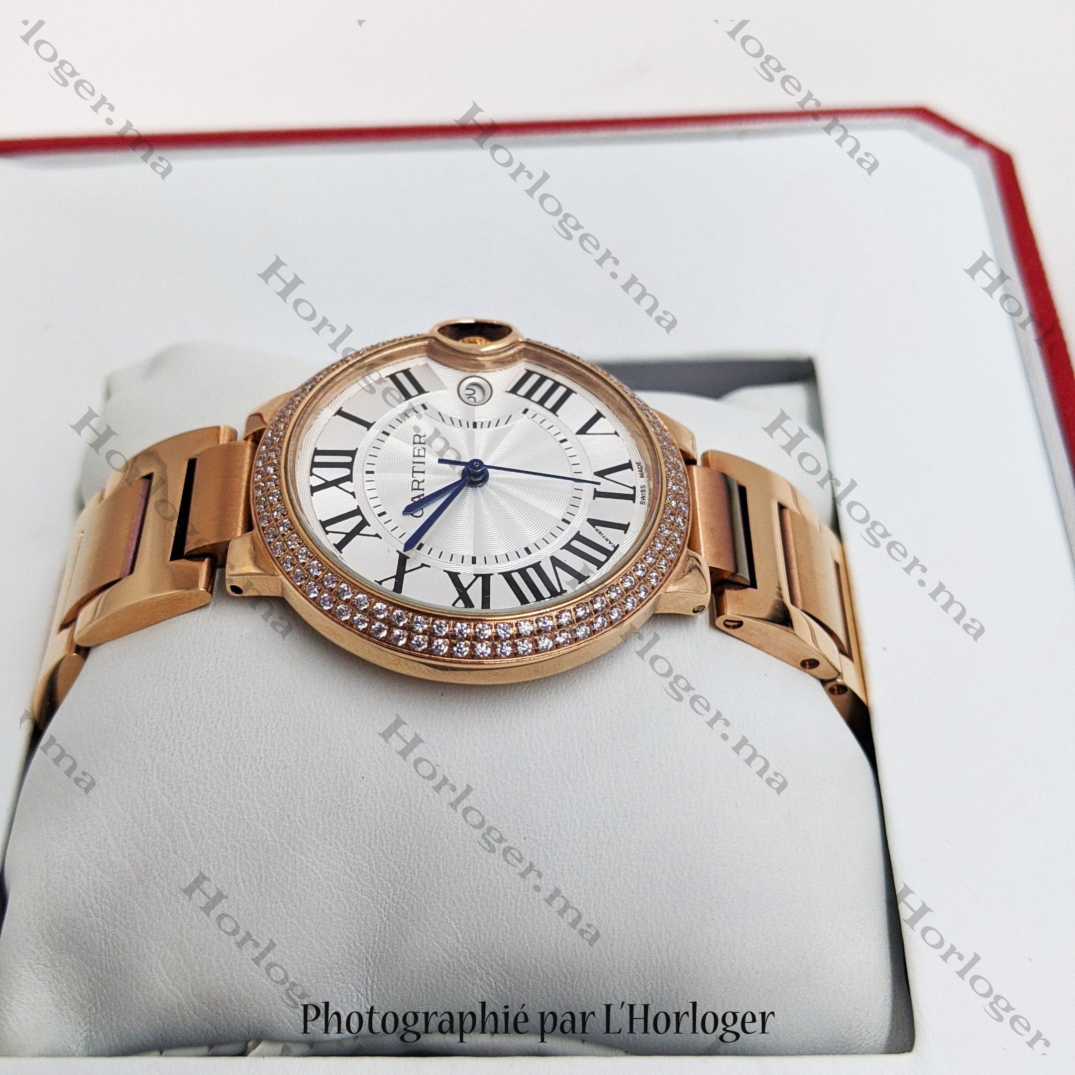 Selfika™ Women's Ballon Bleu Quartz Watch 1.4 in Rose Gold W6920046