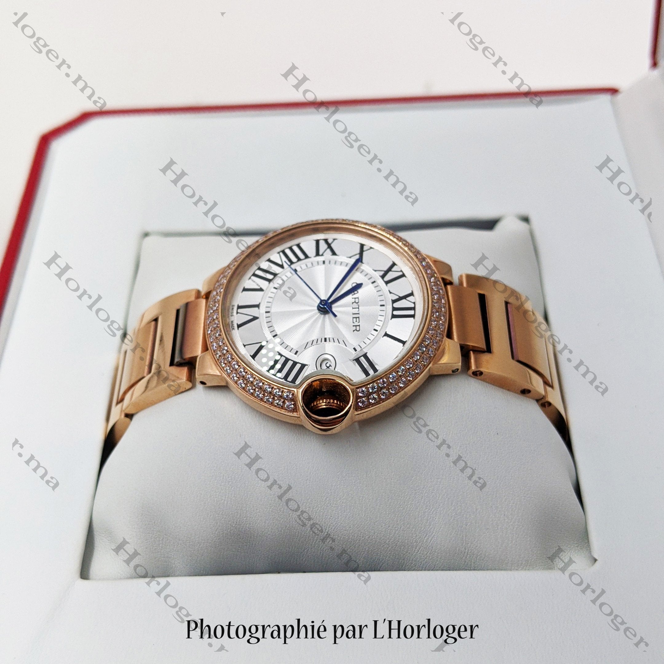 Selfika™ Women's Ballon Bleu Quartz Watch 1.4 in Rose Gold W6920046